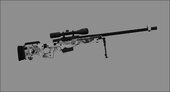 A.V.A AWM Sniper Rifle with Skins Pack